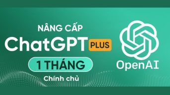 Nâng cấp tài khoản ChatGPT chính chủ 1 tháng – Trải Nghiệm AI Tiên Tiến