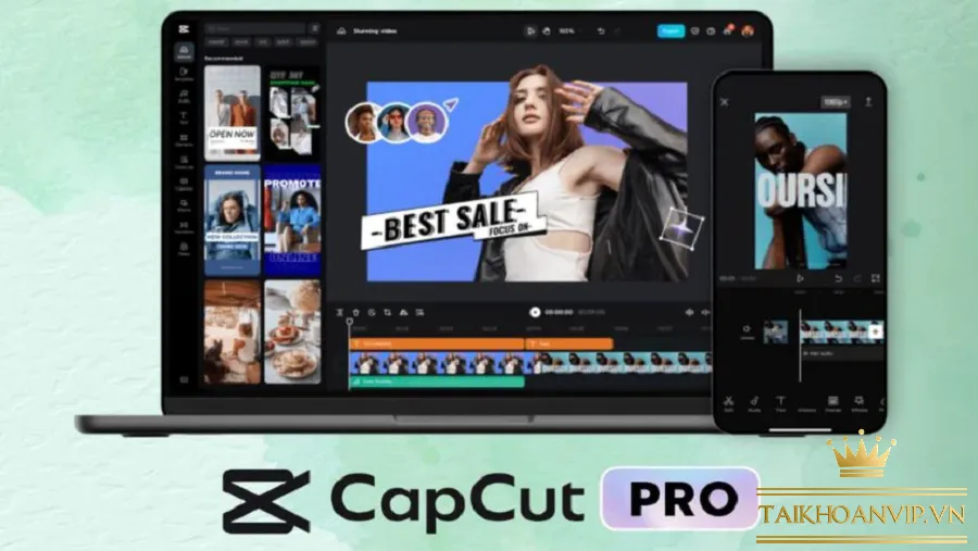 capcut pro free hinh anh mot