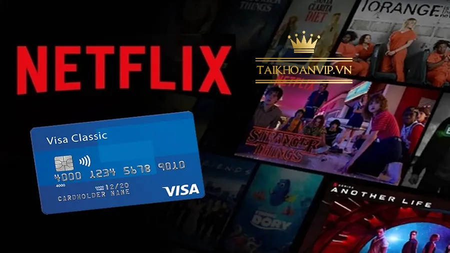 thanh toan visa cho netflix