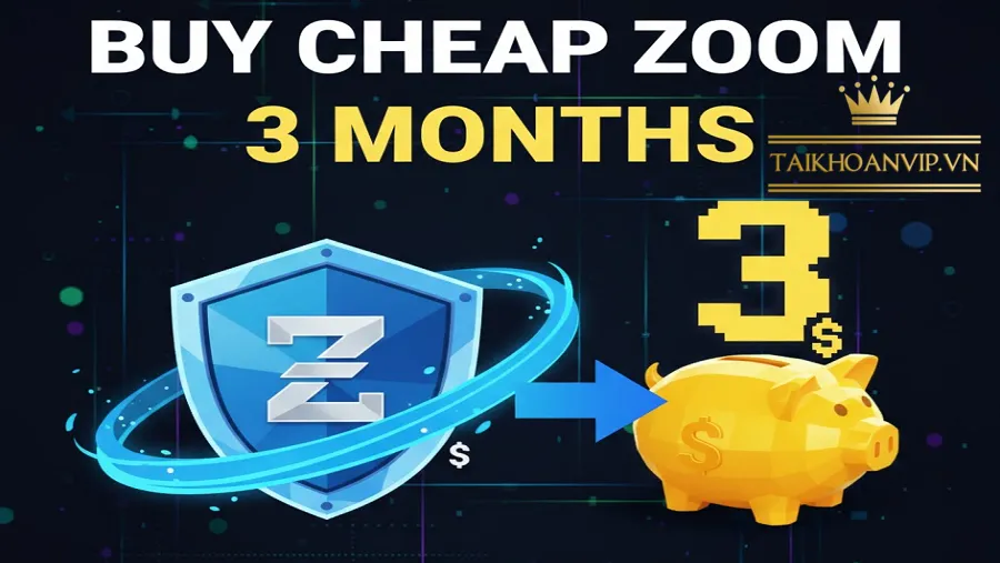 Tại sao hàng nghìn khách tin tưởng Mua Zoom giá rẻ tại Taikhoanvip.vn?