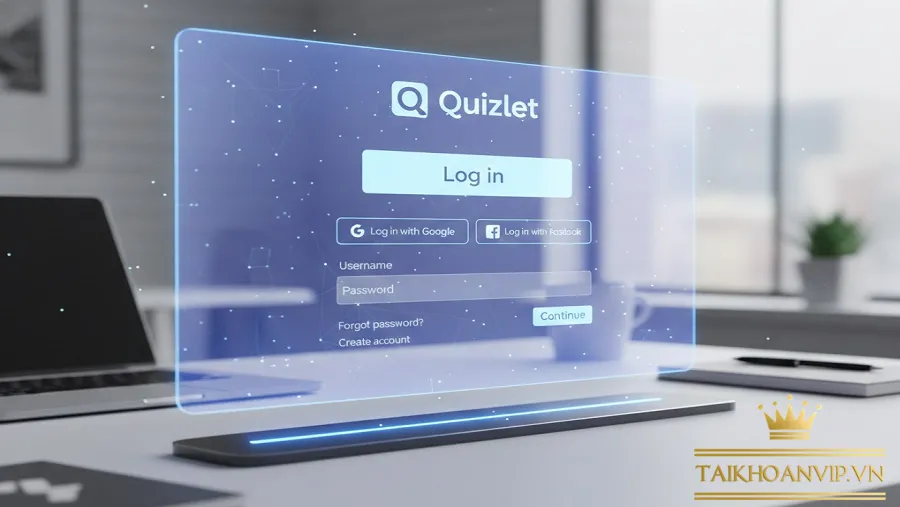 Hướng dẫn quizlet đăng nhập trên web và app. Cách quizlet login, mẹo học quizlet online và gợi ý Premium giá tốt tại Taikhoanvip.vn.