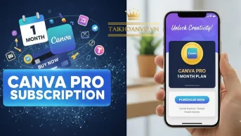 Mua tài khoản Canva Pro giá rẻ, kích hoạt nhanh 5 phút, dùng full tính năng Magic Studio AI. Uy tín – bảo hành trọn gói tại Taikhoanvip.vn.