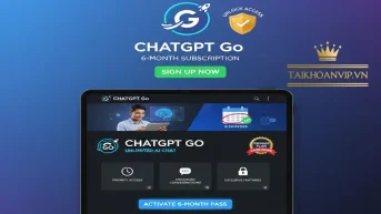 Đăng ký tài khoản ChatGPT nhanh – Giá rẻ, hỗ trợ 24/7 tại Taikhoanvip.vn