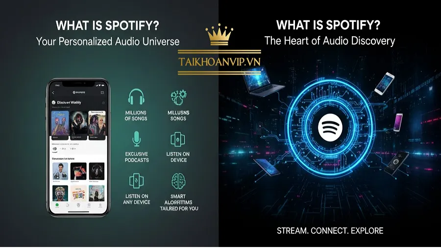 So sánh Spotify Free và Spotify Premium