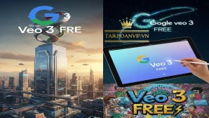 Google Veo 3 Free – cách dùng bản miễn phí tạo video AI đẹp và mượt. Mẹo tối ưu và gợi ý mua tài khoản Veo 3 tại Taikhoanvip.vn.