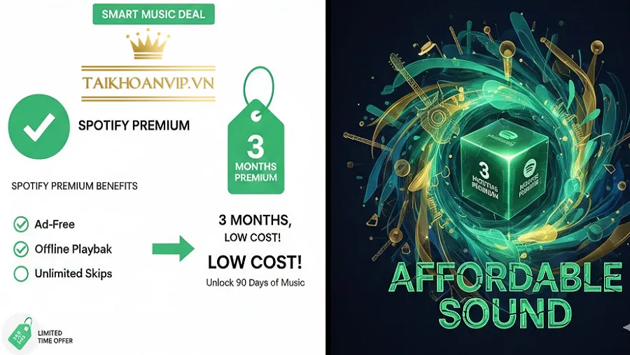 Lưu ý quan trọng dành cho người dùng mua Spotify Premium