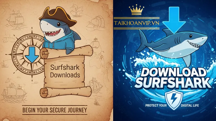 Mua tài khoản Surfshark ở đâu uy tín?