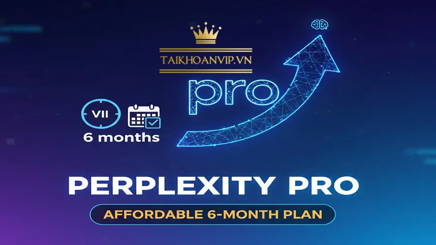 Perplexity là gì? Tìm hiểu cách hoạt động, ưu điểm và Perplexity Pro. Gợi ý mua tài khoản Perplexity giá rẻ tại Taikhoanvip.vn.