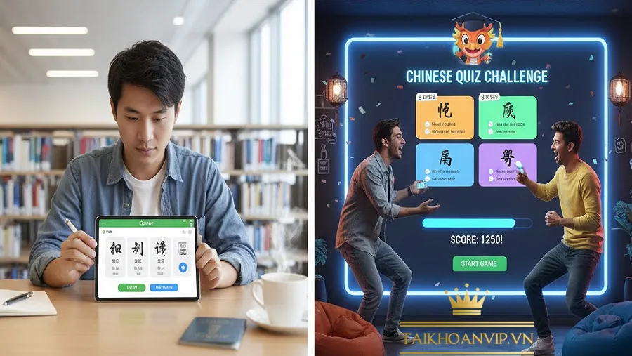 Quizlet tiếng Trung 2025 – Cách học hiệu quả với Quizlet Plus