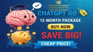 Mua chatgpt giá rẻ, có ChatGPT Go và các gói mạnh hơn. Giao nhanh, bảo hành đầy đủ – địa chỉ uy tín Taikhoanvip.vn.