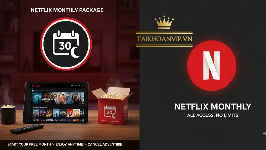 Gói Netflix Tháng Là Gì? Giá Netflix Theo Tháng Mới Nhất