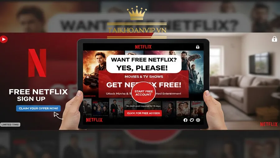 Đăng ký Netflix miễn phí