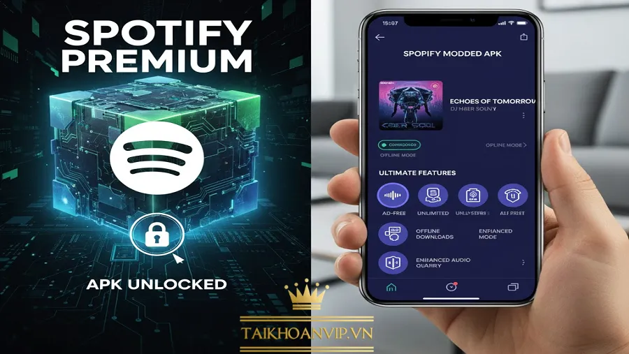 APK Spotify Premium KHÔNG phải là giải pháp an toàn lâu dài