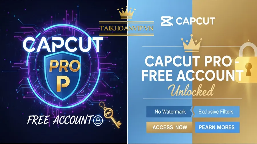 Tài khoản CapCut Pro miễn phí – Sự thật & giải pháp an toàn