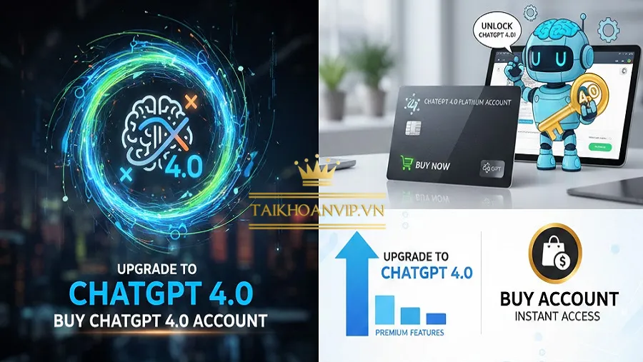 Mua tài khoản ChatGPT 4.0 giá rẻ 2025 – Uy tín, giao nhanh, hỗ trợ 24/7