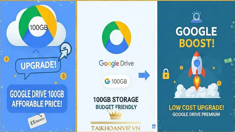 Vì sao bạn nên nâng cấp dung lượng Google Drive?
