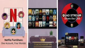 Tài khoản Netflix dùng chung – Hướng dẫn chọn đúng gói & dùng an toàn