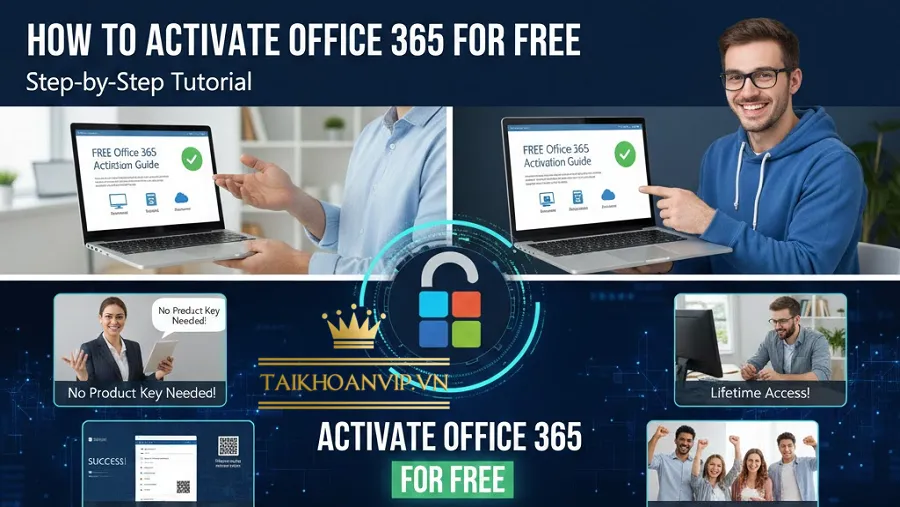 Cách kích hoạt Office 365 miễn phí - Mua Office 365 giá rẻ