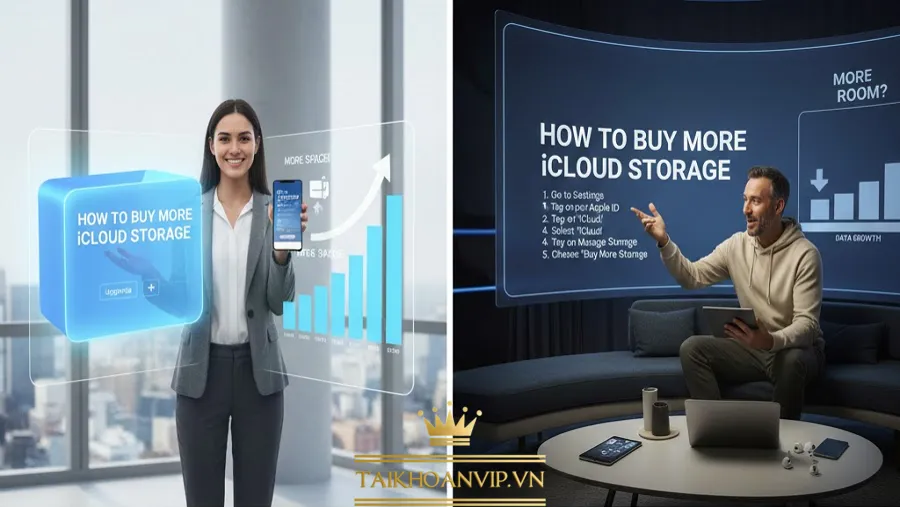 Nâng cấp iCloud khác gì mua dung lượng iPhone?