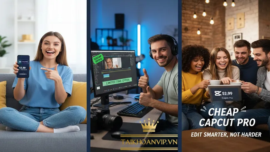 CapCut Pro giá rẻ chỉ có 49k/tháng – Đầy đủ tính năng Pro 2026