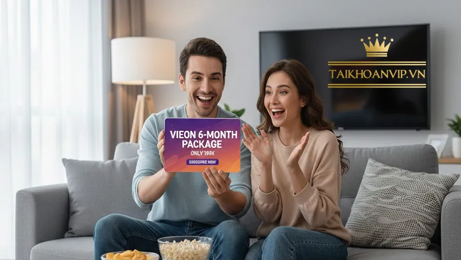 Đăng ký VieON 6 tháng giá rẻ chỉ có 199K - Mua Tài khoản VieON VIP uy tín