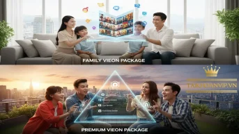 Gói VieON VIP 6 Tháng Giá Rẻ Nhất – Giải Trí Trọn Vẹn, Xem Phim Việt Nam Không Giới Hạn