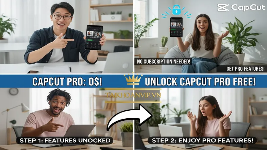 Tận Dụng Tài Nguyên Miễn Phí Trong CapCut