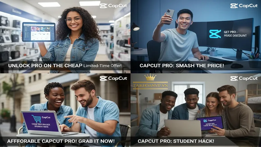 Lưu ý cho người dùng khi mua CapCut Pro