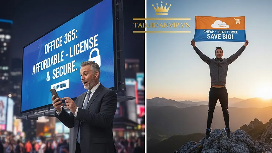 Quy trình mua Office 365 tại Taikhoanvip.vn