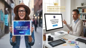 Mua tài khoản Adobe 1 tháng giá rẻ chỉ có 199k - Adobe Full App bản quyền