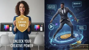 Tài khoản Canva Pro giá rẻ 19k/tháng – Đầy đủ tính năng Pro