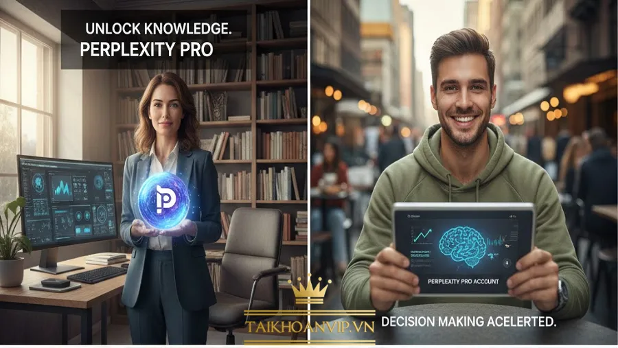Tài khoản Perplexity Pro giá rẻ 3 tháng chỉ 145K tại Taikhoanvip.vn