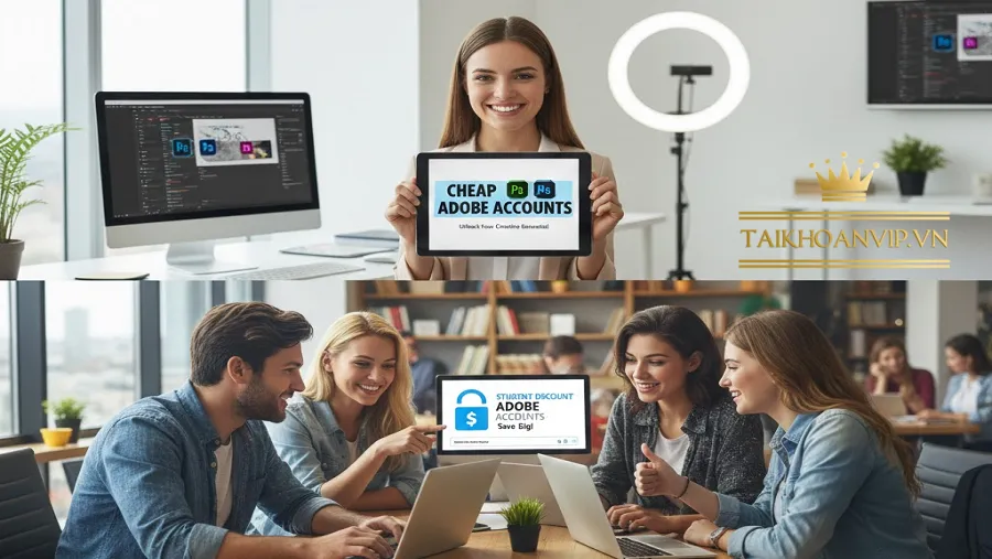 Mua tài khoản Adobe giá rẻ | Adobe bản quyền Full App tiết kiệm