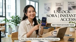 Mua tài khoản Sora: Giá dự kiến, hướng dẫn & nơi uy tín