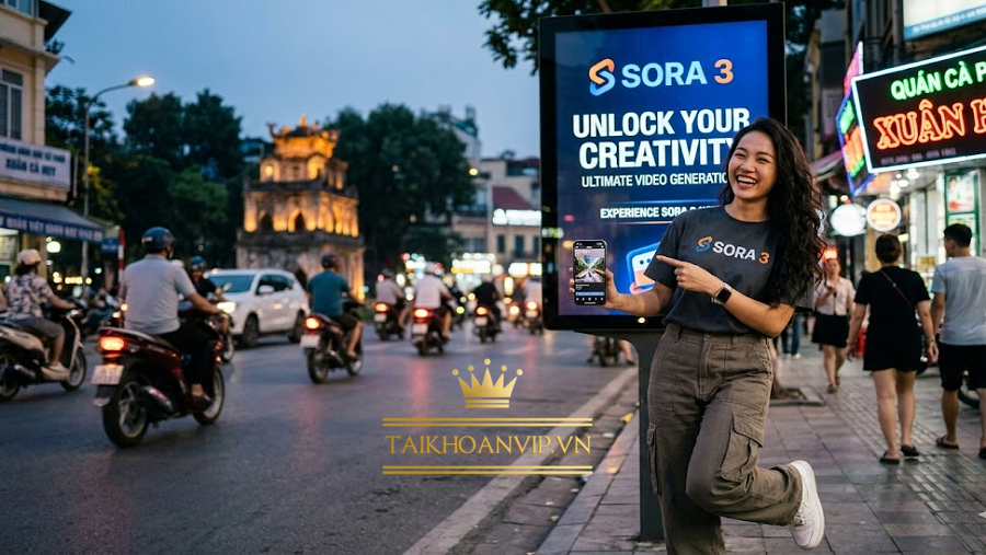 Cơ hội kinh doanh từ tài khoản Sora 3 AI