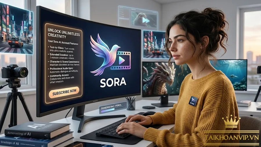 Tài khoản Sora AI: Các gói, tính năng và ưu điểm mới nhất