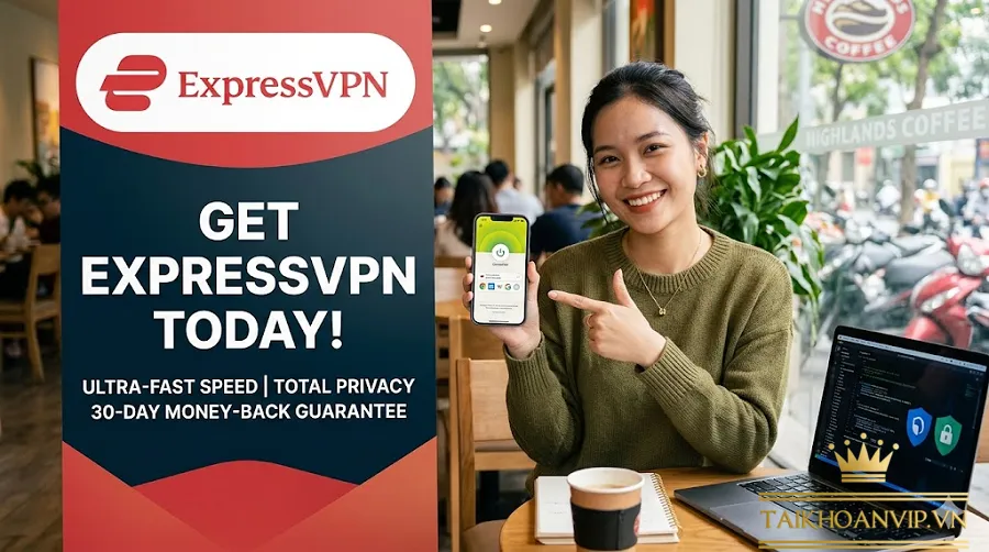 Mua VPN Express Giá Rẻ – Tài Khoản ExpressVPN Chính Hãng Tốc Độ Cao