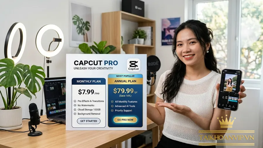 Hướng Dẫn Mua CapCut Pro Nhanh Chóng