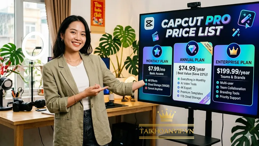 Bảng Giá CapCut Pro Mới Nhất Hiện Nay