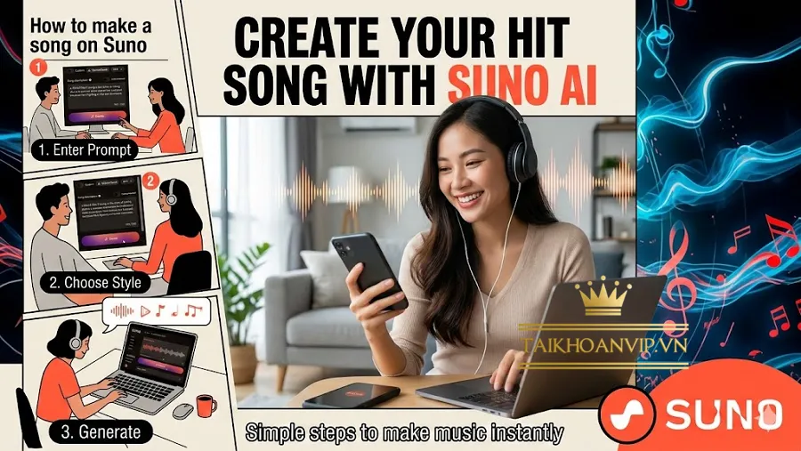 Mua Tài Khoản Suno AI Giá Rẻ Ở Đâu Uy Tín?