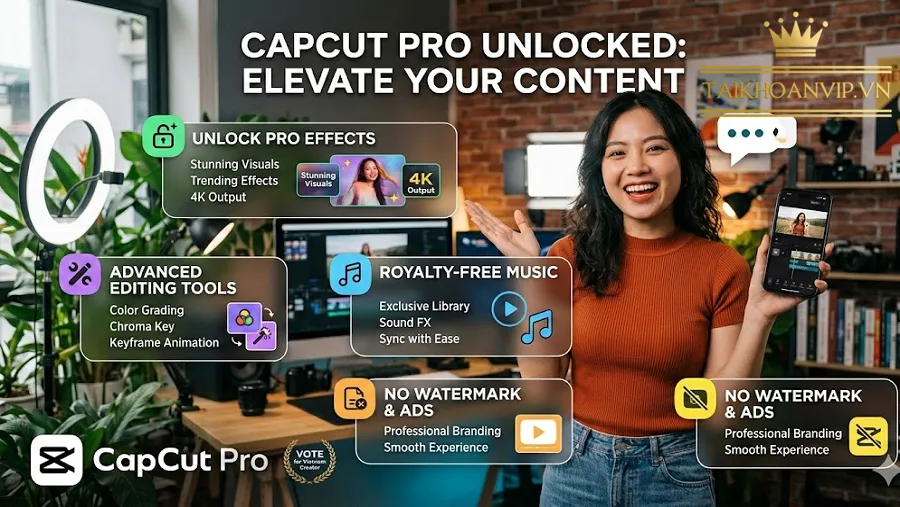 Có nên mua tài khoản CapCut Pro hay không?