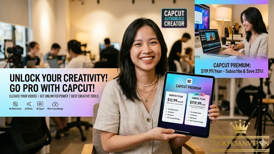 Giá CapCut mới nhất 2026