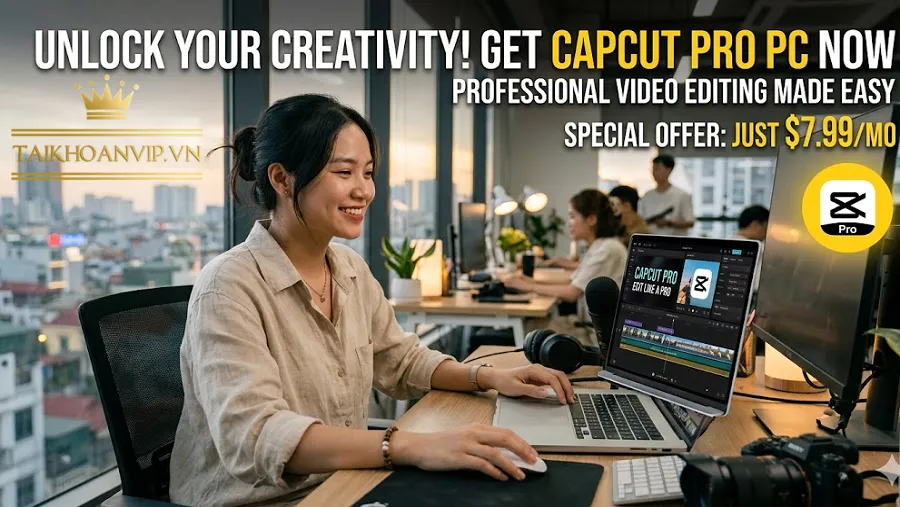 Giá CapCut Pro PC mới nhất 2026 – Bảng giá CapCut Pro chi tiết