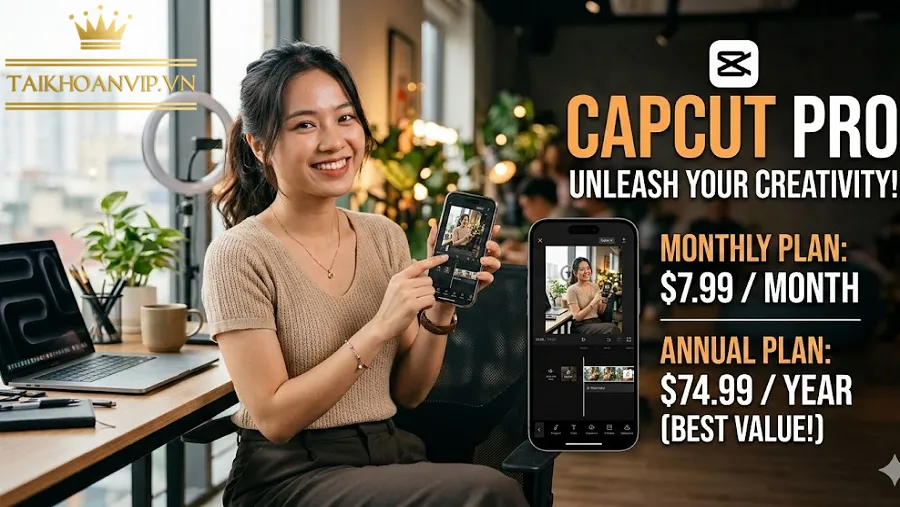 CapCut Pro Bao Nhiêu Tiền? Bảng Giá CapCut Pro Mới Nhất 2026