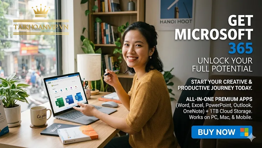 Mua Microsoft Office 365 Giá Rẻ Uy Tín | Key Office 365 Bản Quyền