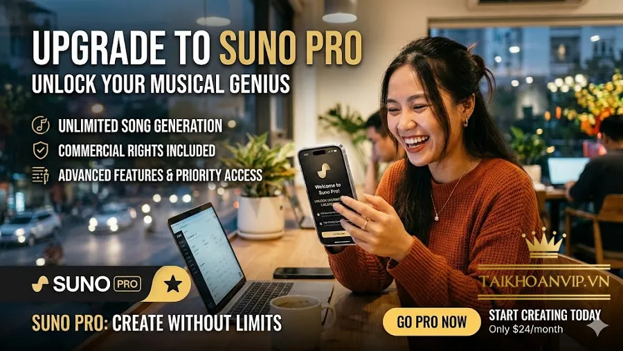 Ai Nên Sử Dụng Tài Khoản Suno AI?