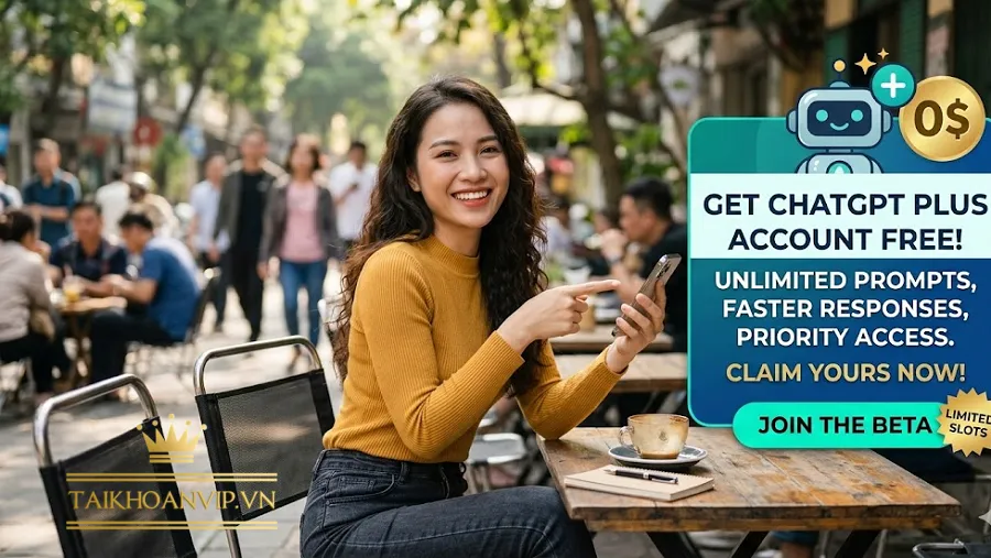 Các cách nhận tài khoản ChatGPT Plus miễn phí hợp lệ