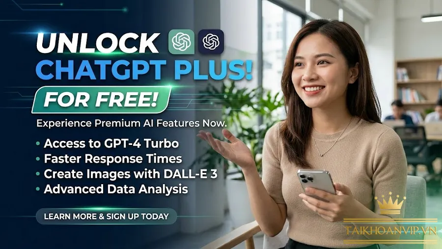 Tài khoản ChatGPT Plus miễn phí là gì?