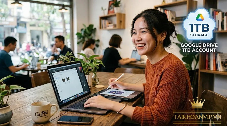 Tài khoản Google Drive 1TB giá rẻ – Mua Google One uy tín 2026