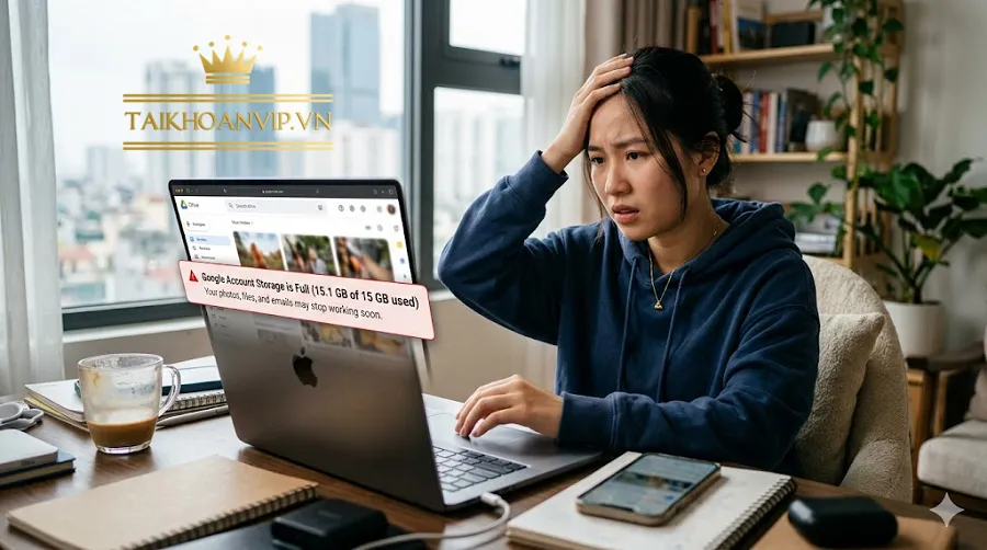 Tài khoản Google hết dung lượng là gì?